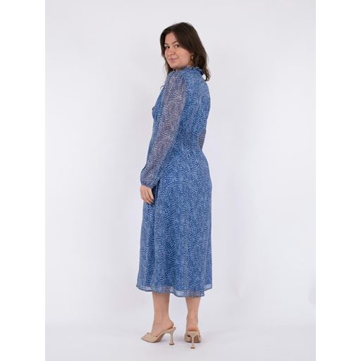 Neo Noir Nimes Graphic Mood Kjole, Blue, 36