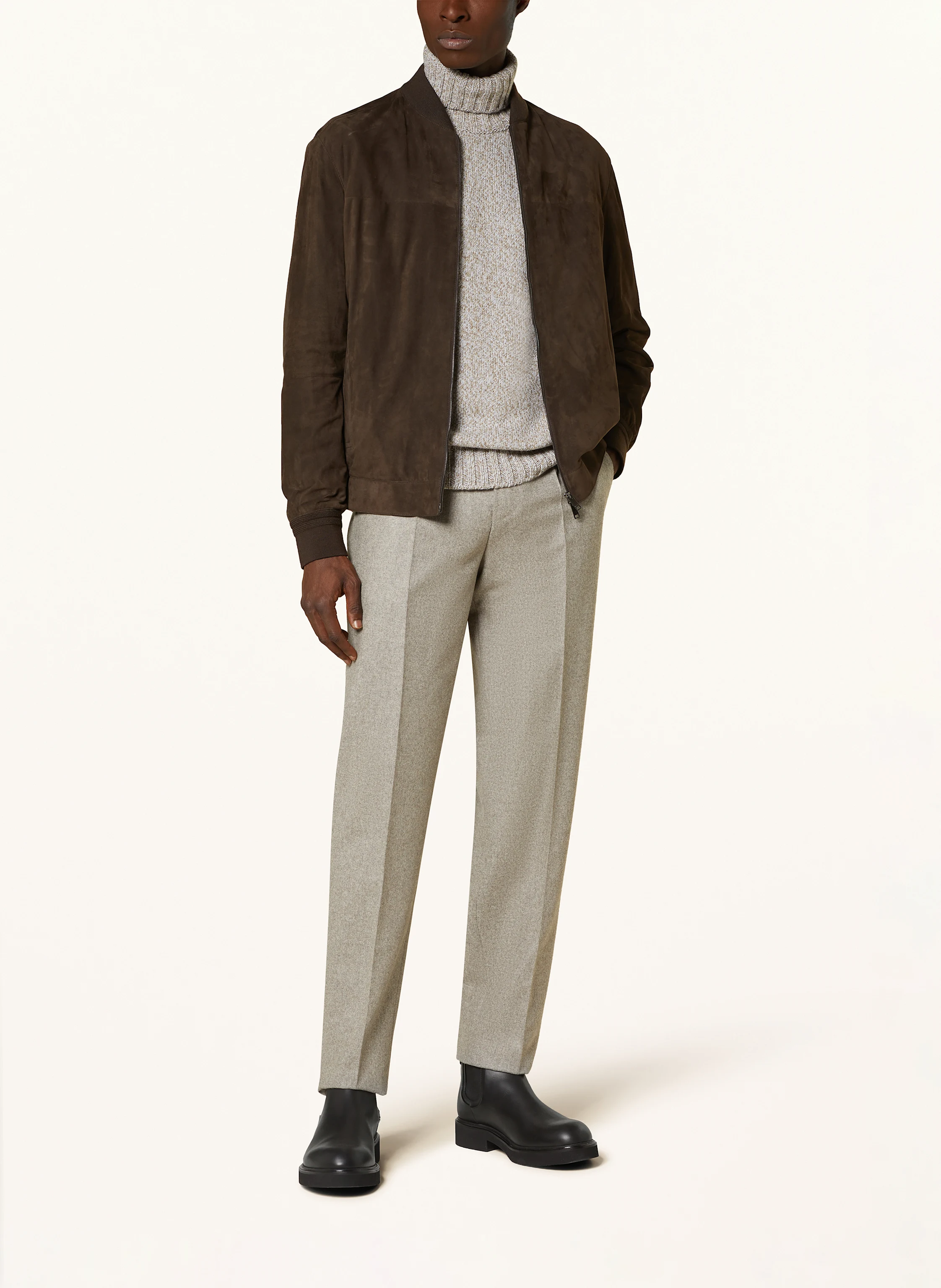 ZEGNA Rollkragenpullover aus Cashmere