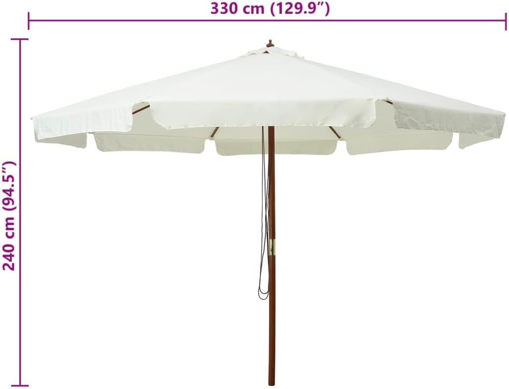 vidaXL Sonnenschirm Sonnenschirme Sonnen Schirm