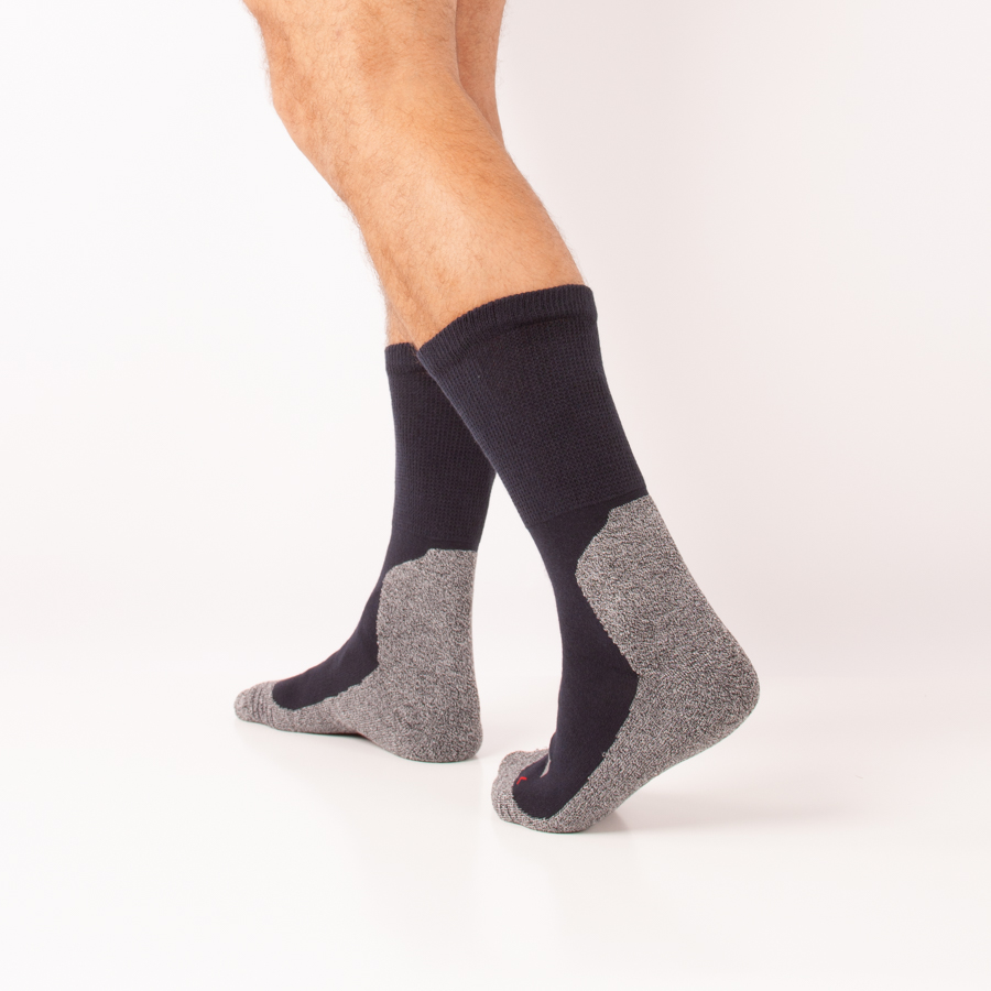 Pacote com 2 pares de meias de caminhada Xtreme Sockswear