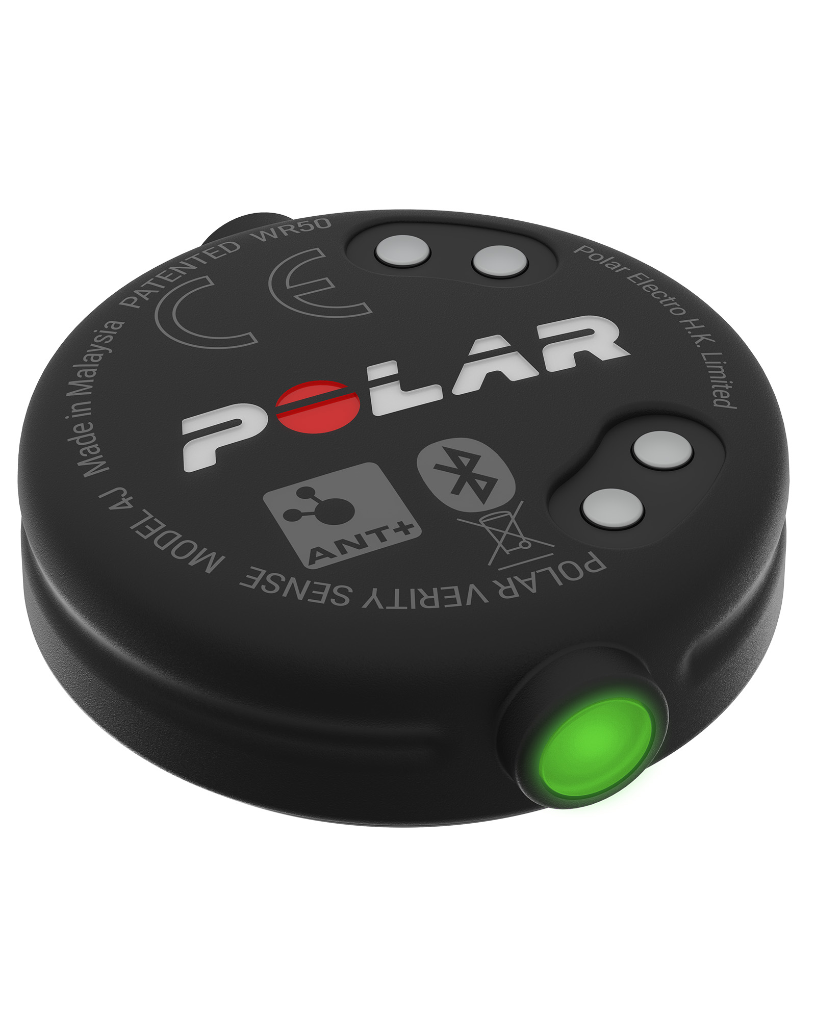 Polar Verity Sense Optisk pulssensor Svart M-XXL