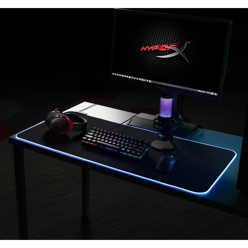 Tapis HyperX Pulsefire – Tapis de souris de gaming – Tissu (XL)