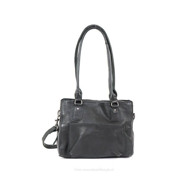 Bear Design Callisto Pelle Schoudertas Rita Zwart CP1201