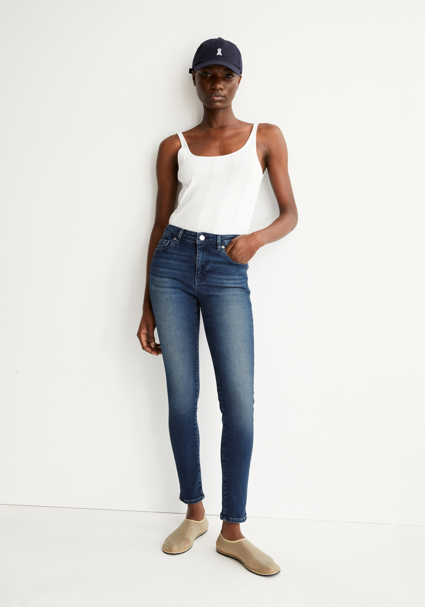 Armedangels Damen-Jeans Tillaa Galaxy Blue