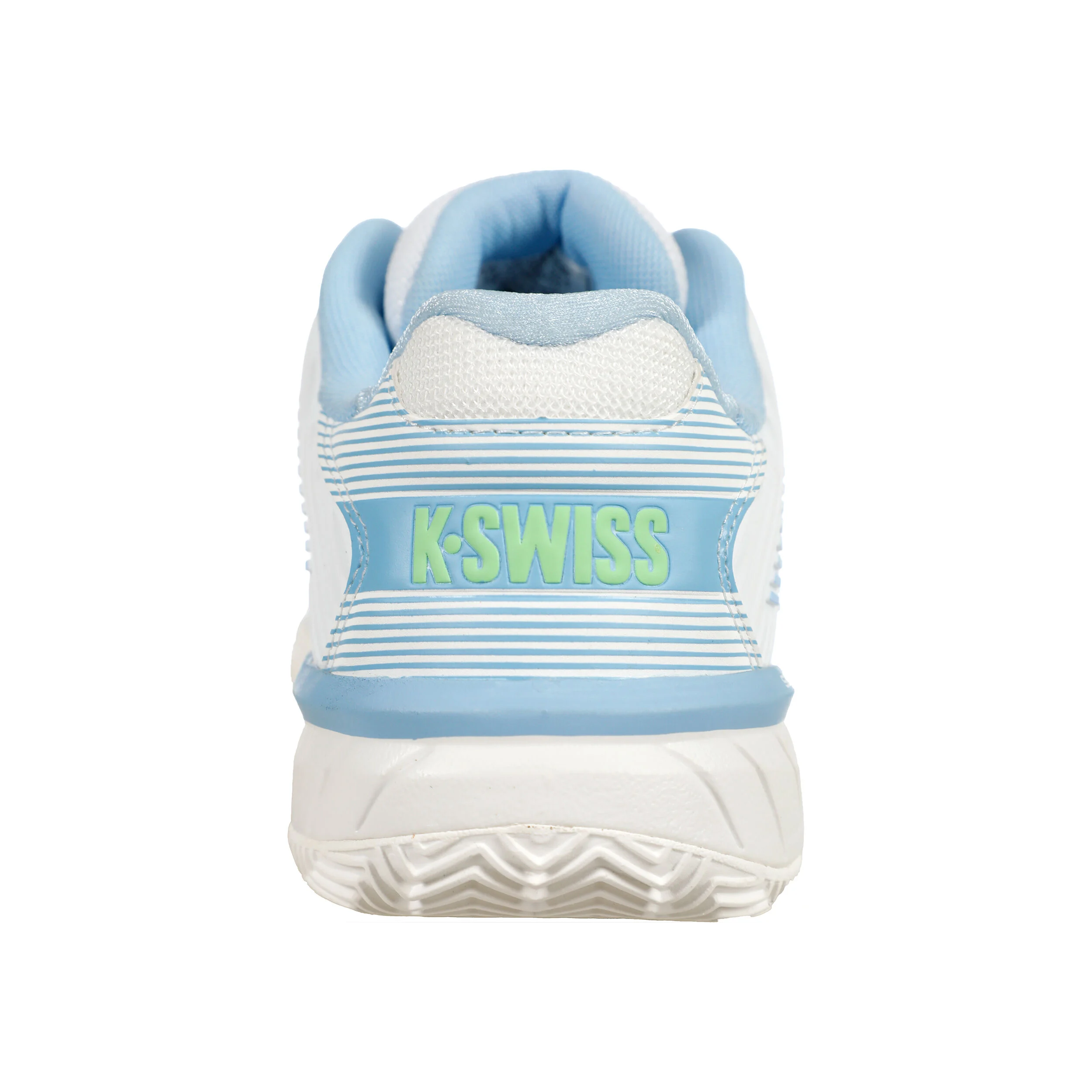 K-Swiss Hypercourt Express 2 Chaussure Terre Battue Femmes - Blanc , Bleu Clair