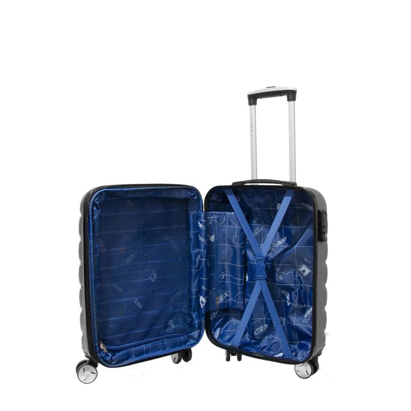 Valise cabine rigide 1517 Extensible 55 cm Marine