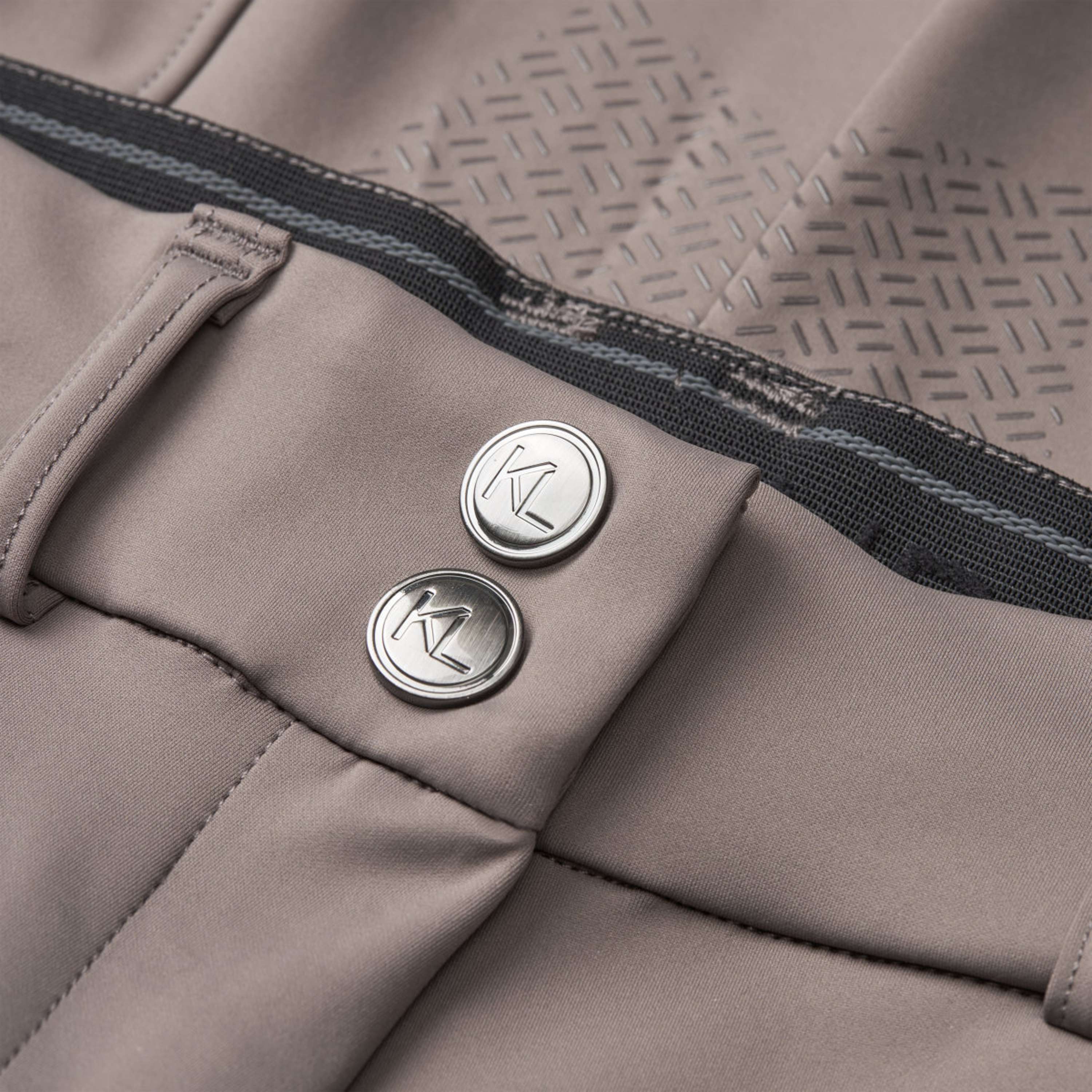 Kingsland Rijbroek KLKaya Knie Grip Brown Iron