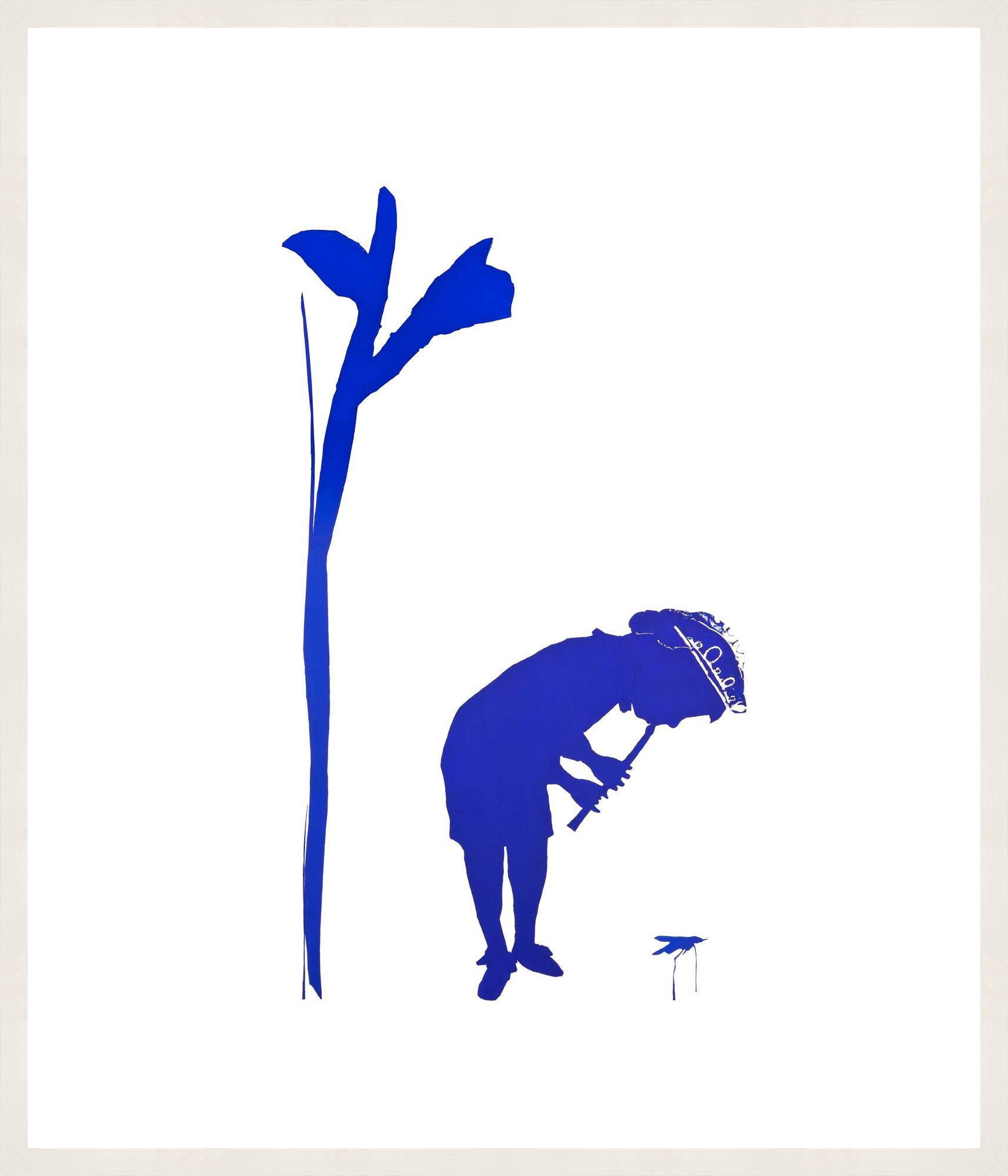 Royal flute player by Sibylle Prinzessin Von Preussen - Limited Edition. Edition of: 100. Signed.