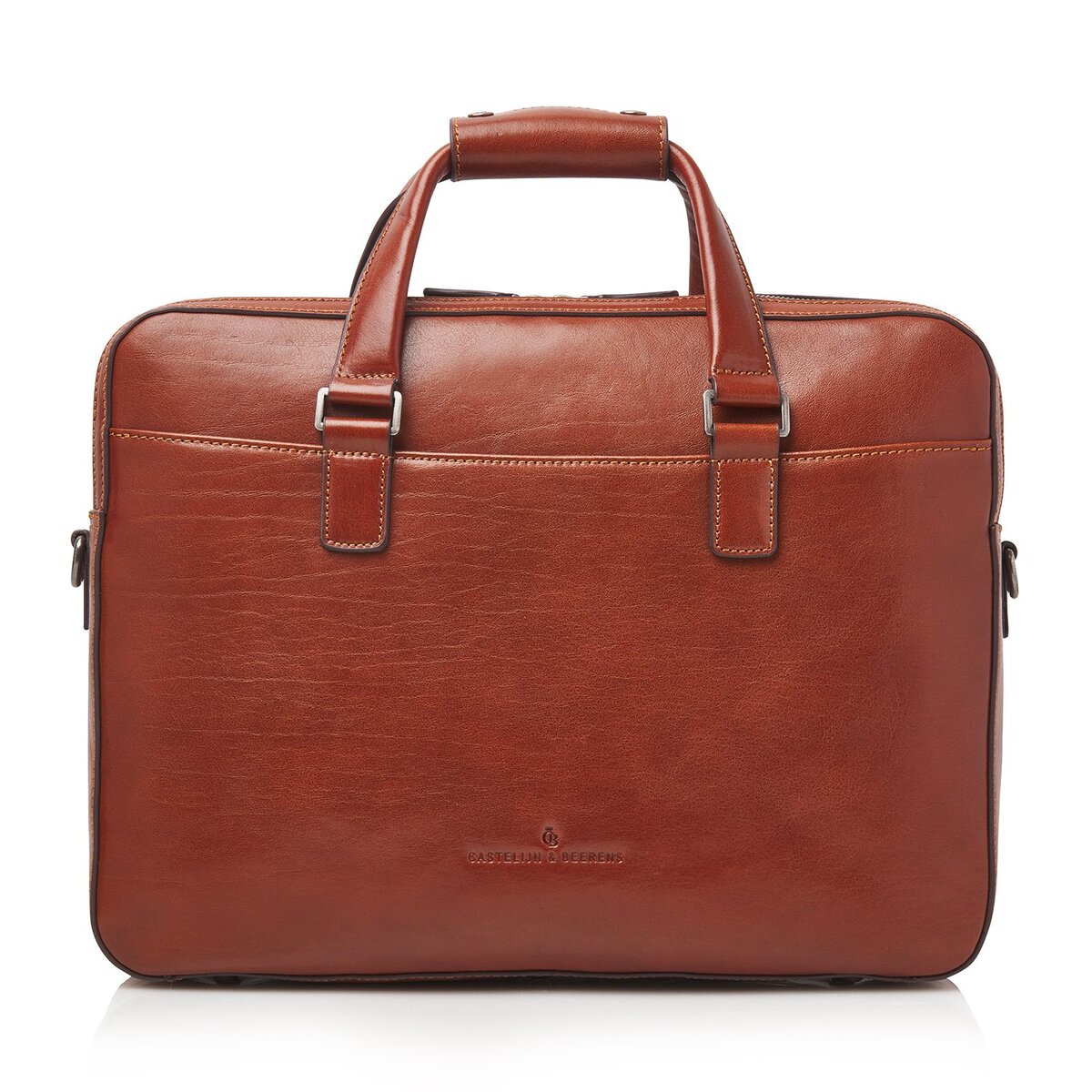 Castelijn & Beerens Gaucho Paul Laptoptas 15,6 inch RFID Cognac