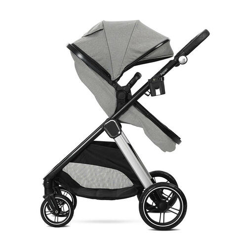 Poussette ASPEN 3en1 + Coque et accessoires GRIS - LORELLI