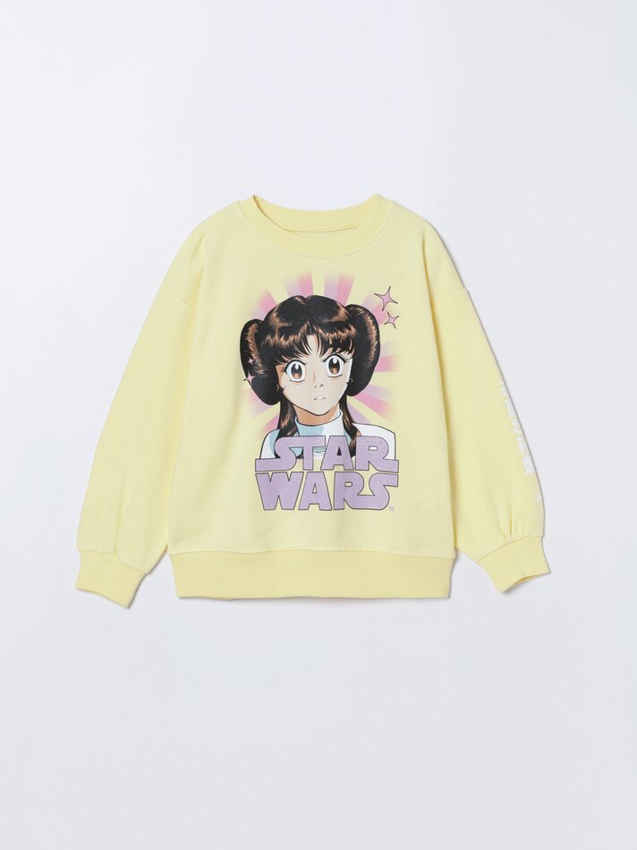 Moletom Star Wars ©DS Estampado - Amarelo Fluorescente