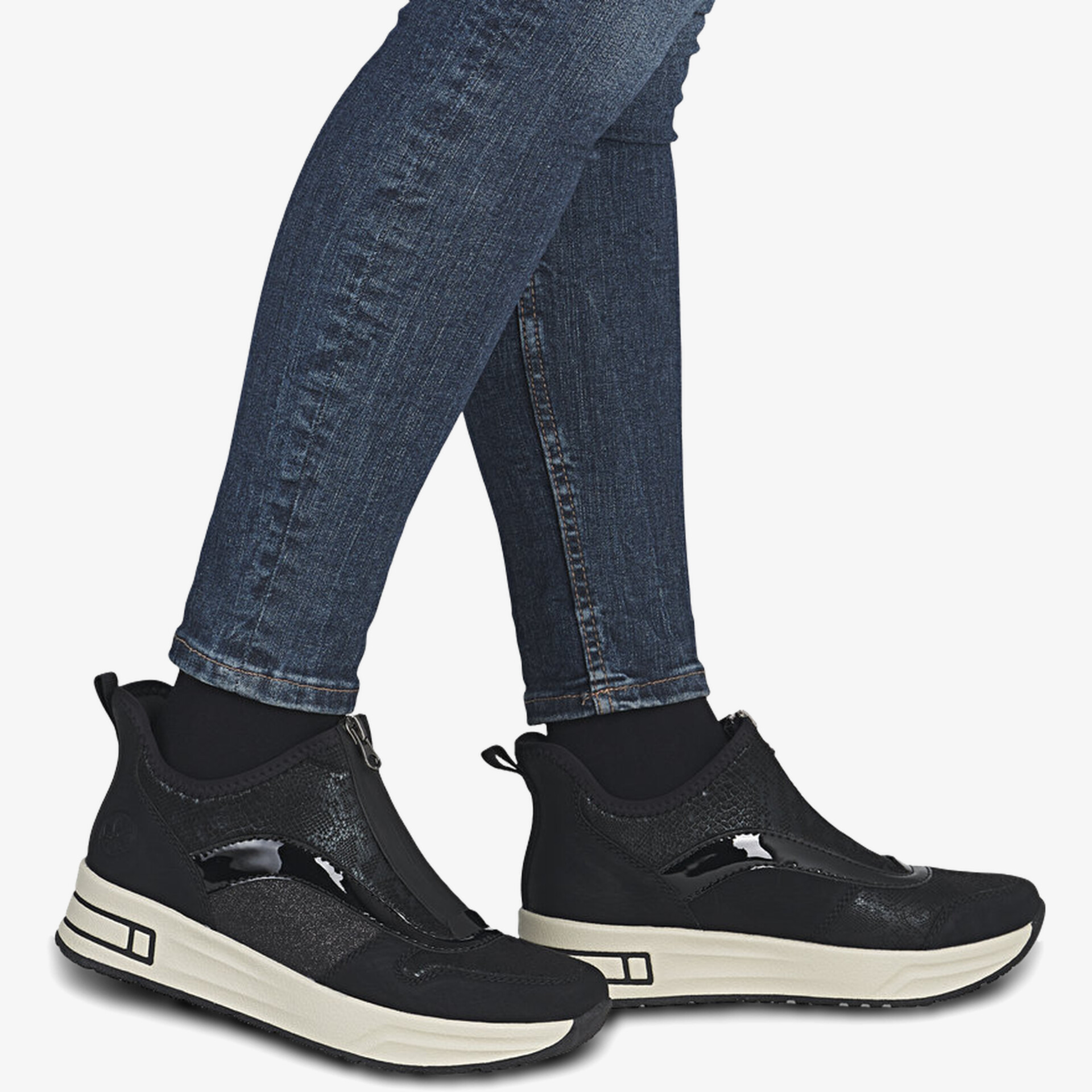 Rieker Damen Slipper Schwarz - Bequem & Stilvoll | reno.de