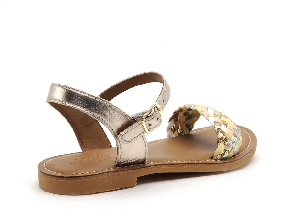 Shoo pom nu pieds enfant lazar kate multicolore