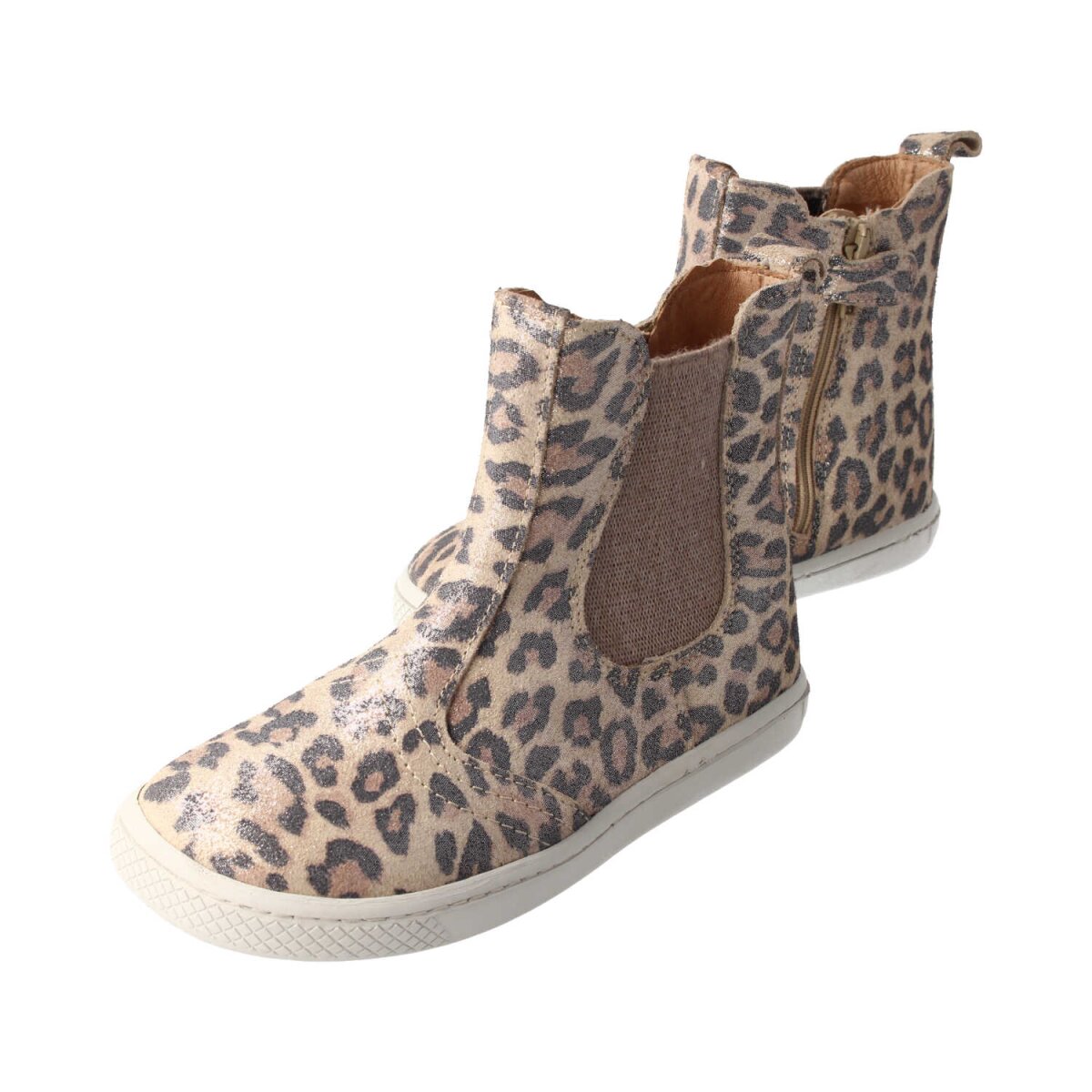 ML4110-99 glitter leo CHELSEA-CITY nappa leather zipper Weite/M