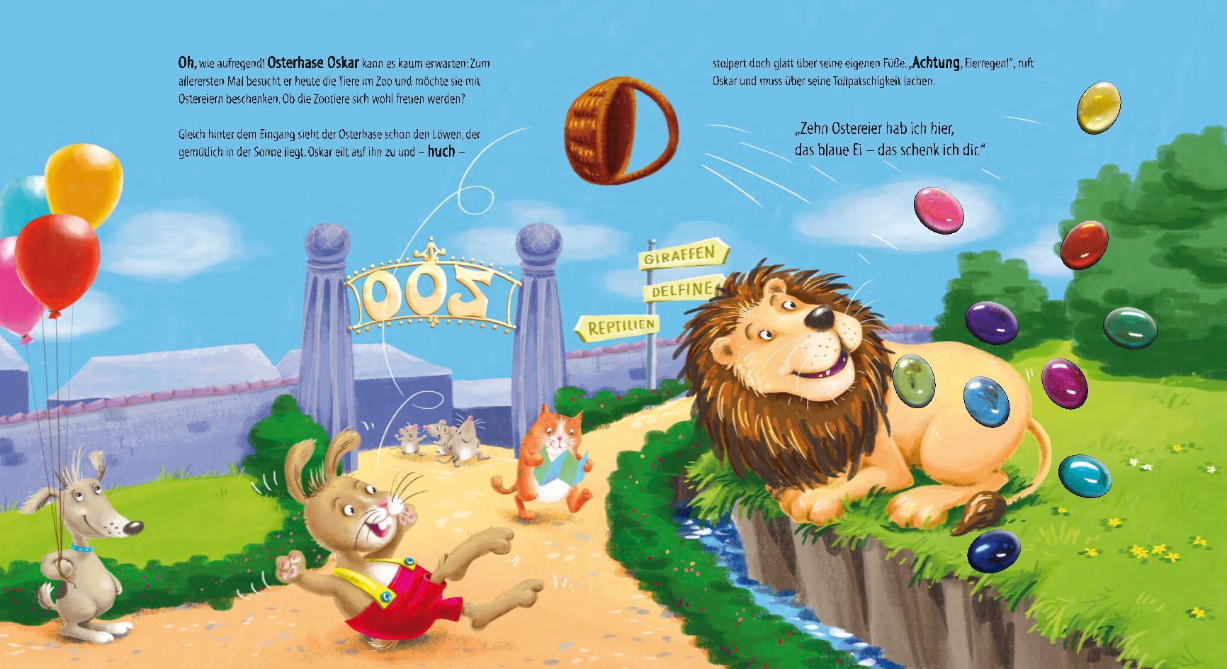 1, 2, 3 - für jedes Tier ein Osterei