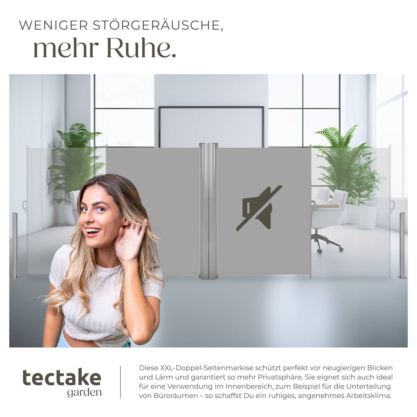 Doppel-Seitenmarkise