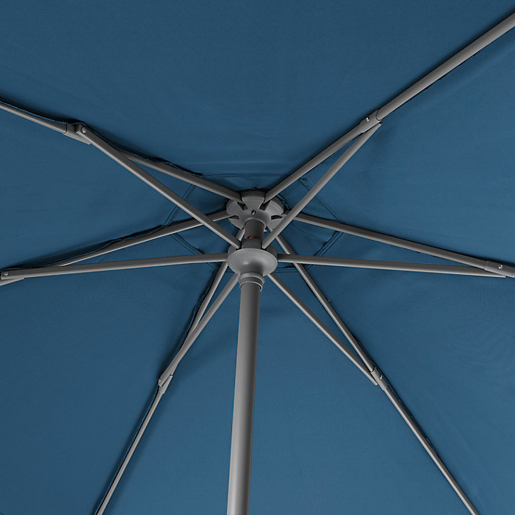 Parasol GoodHome Carambole bleu ø200 cm