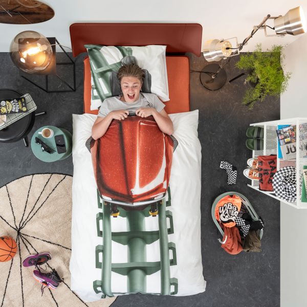 Snurk Rollercoaster Dekbedovertrek 140 x 200 / 220 cm
