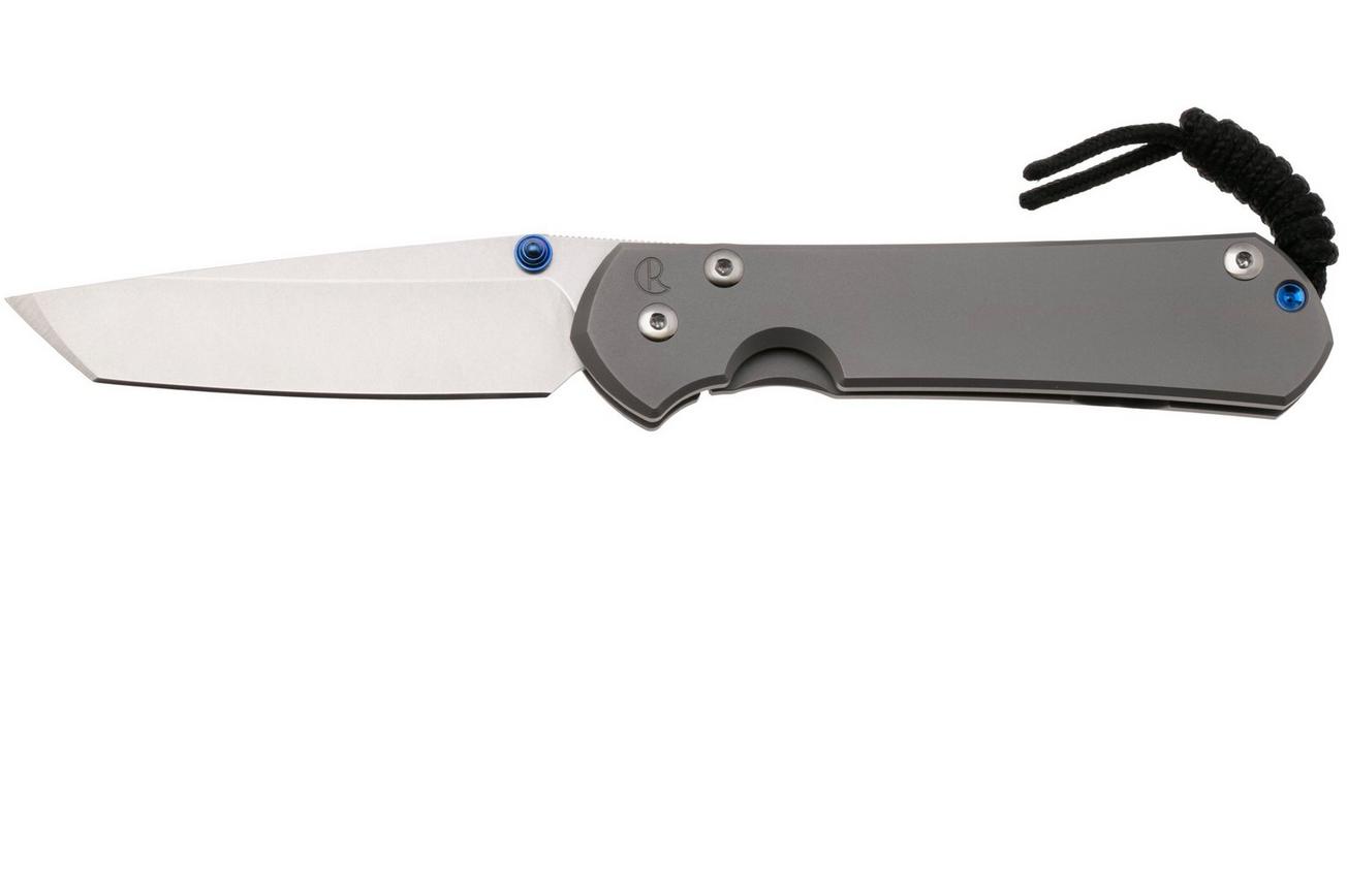 Chris Reeve L31-1687 Large Sebenza 31, Stonewashed MagnaCut, Plain Glass Blasted Tanto zakmes