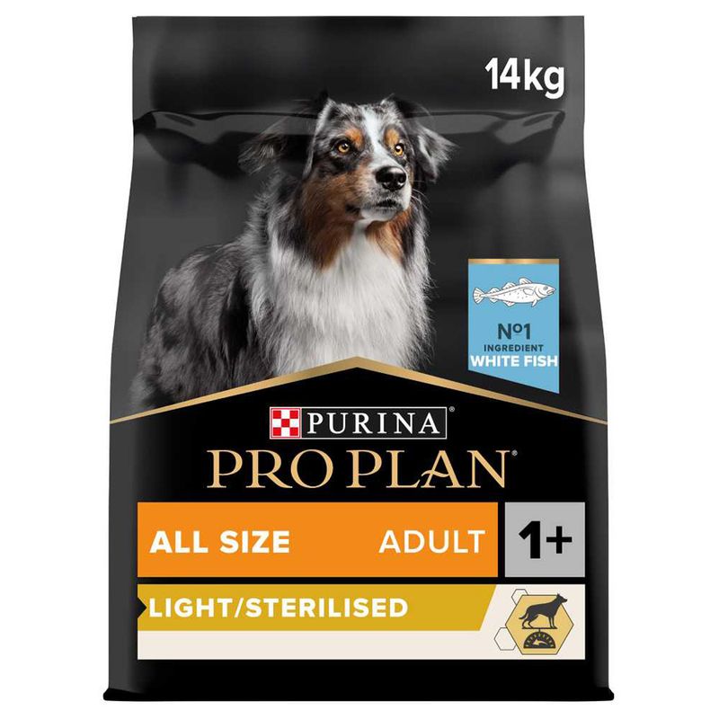 PRO PLAN All sizes Adult Light Sterilised poisson