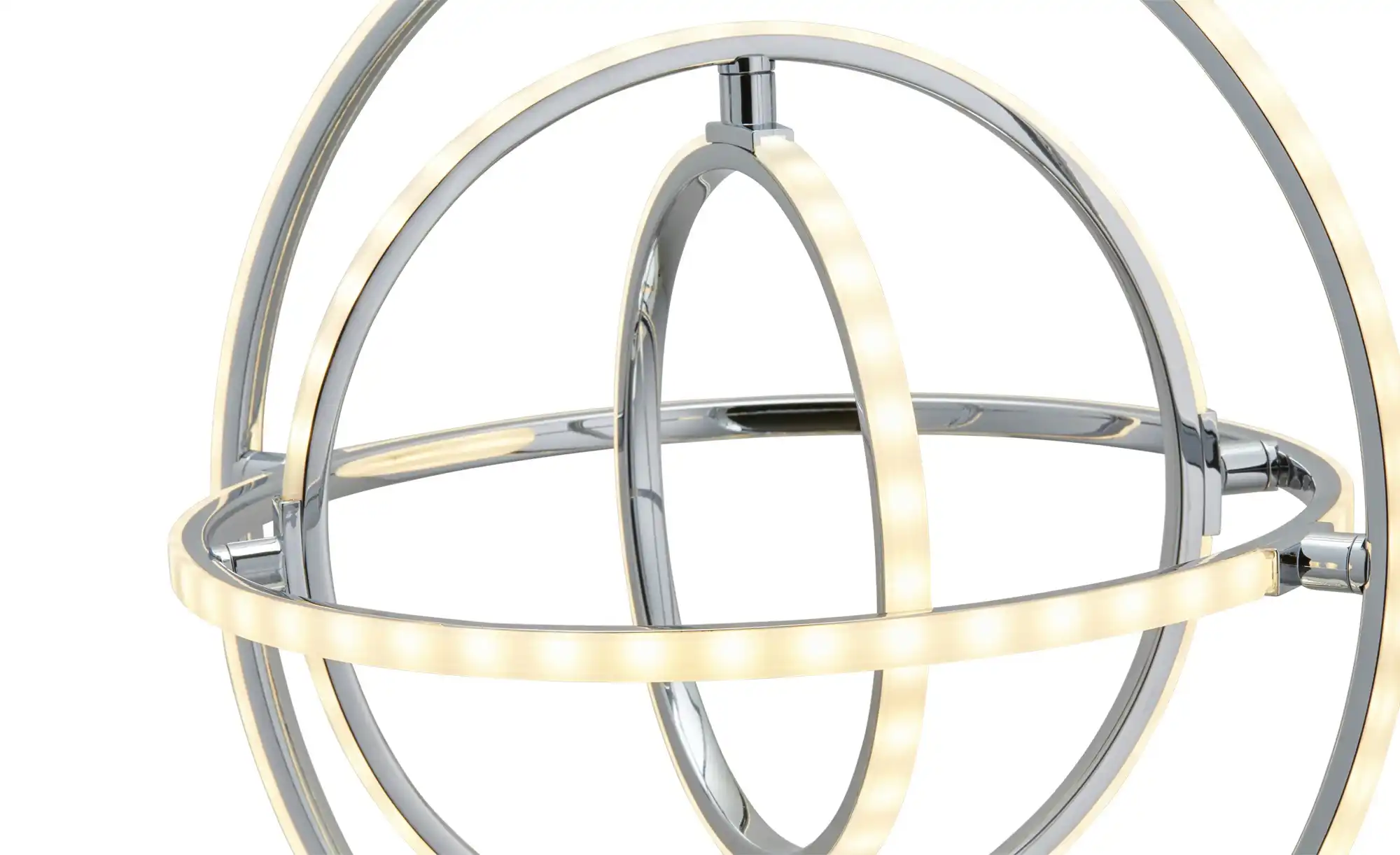KHG LED-Tischleuchte, chrom `Ringe´