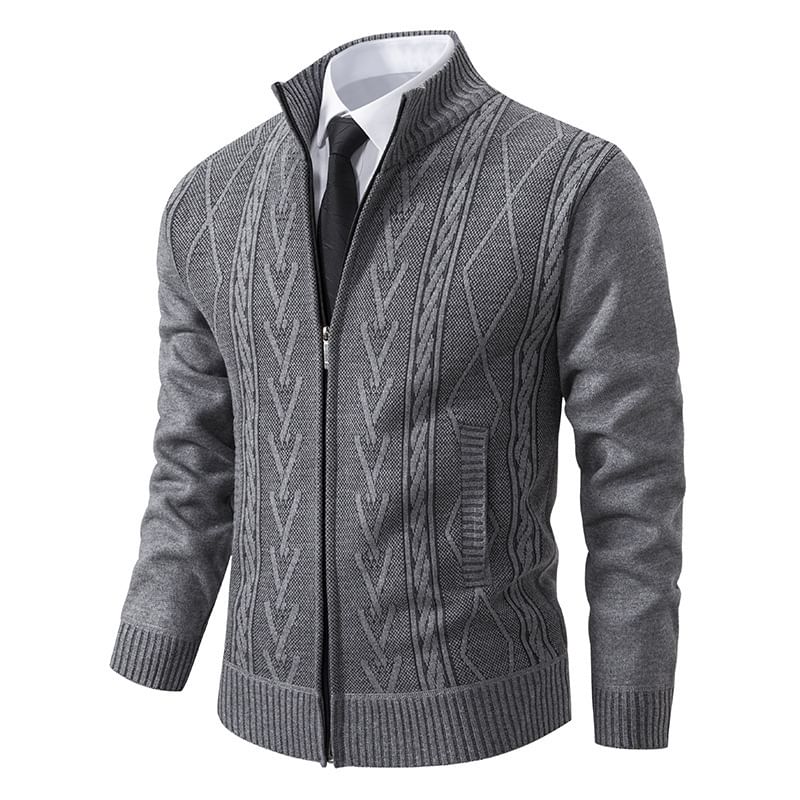 YIKES - Cardigan met opstaande kraag en rits