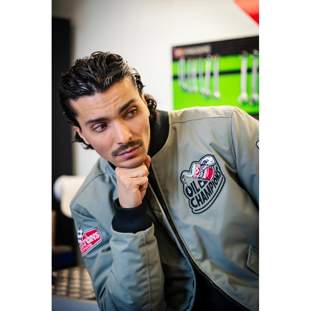 Helstons - Blouson Twin Motul Gris