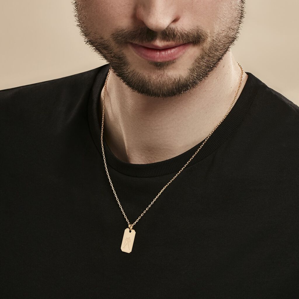 Collier Plaqué Or Quintien