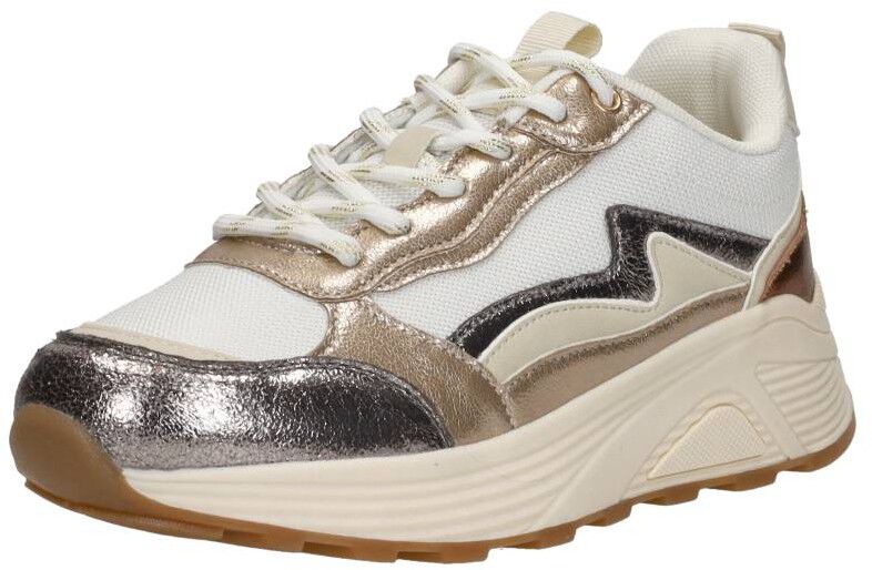 Sub55 Sneakers Laag goudkleur