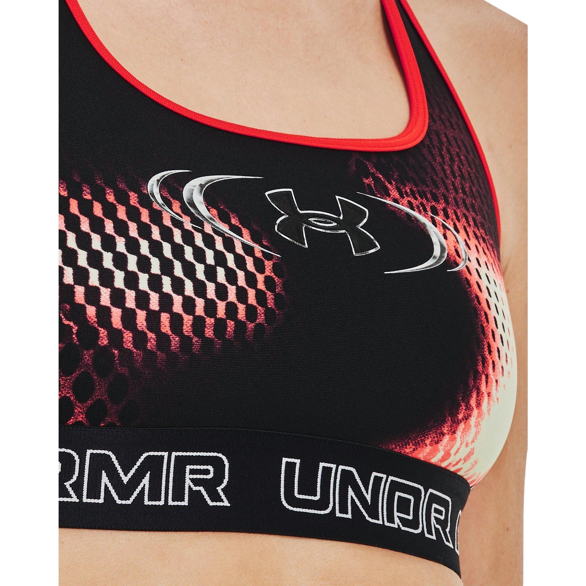 Under Armour Under Armour Ua Authentics Mid Padless Medium Impact Sports Bra Womens