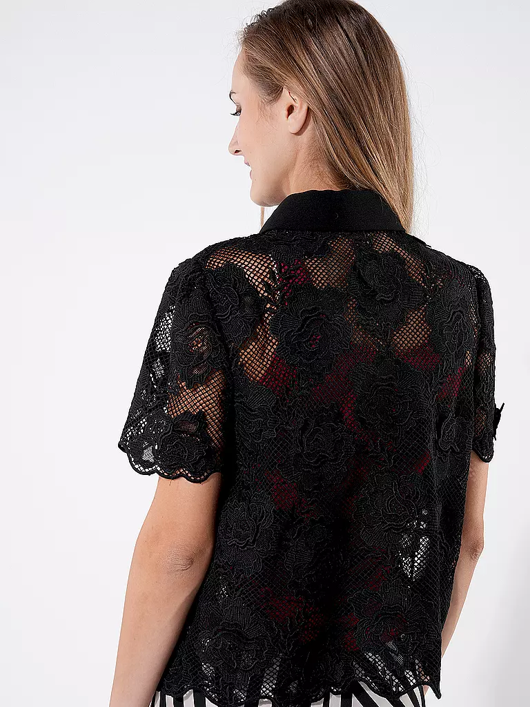 SELF-PORTRAIT Bluse schwarz