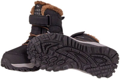 Lindberg Arctic Mid Vintersko, Black/Brown