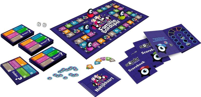 Identity Games - Squla - Bordspel - Multicolor - Hout - Voor 2 tot 4 Spelers