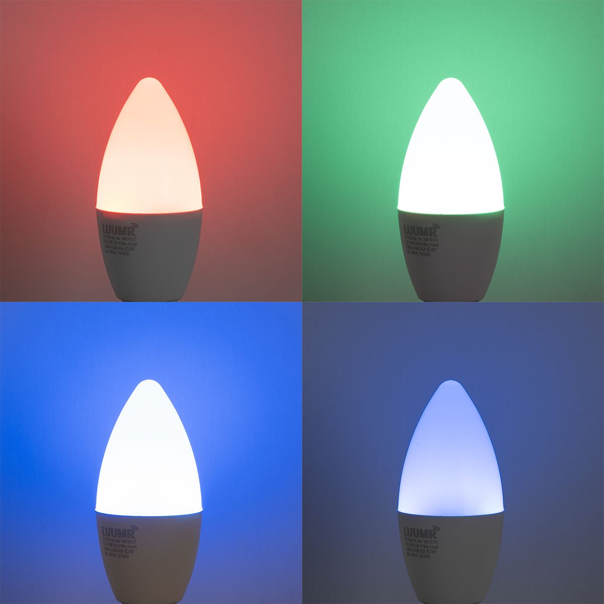 E14 dimbare LED lamp C37 opaal 4.9W 470 lm 2700-6500K