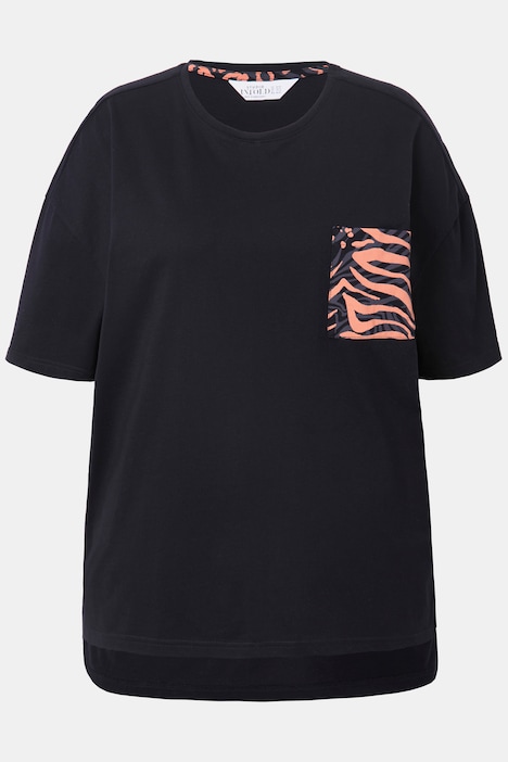 Schlafanzug, Zweiteiler, Animal-Print