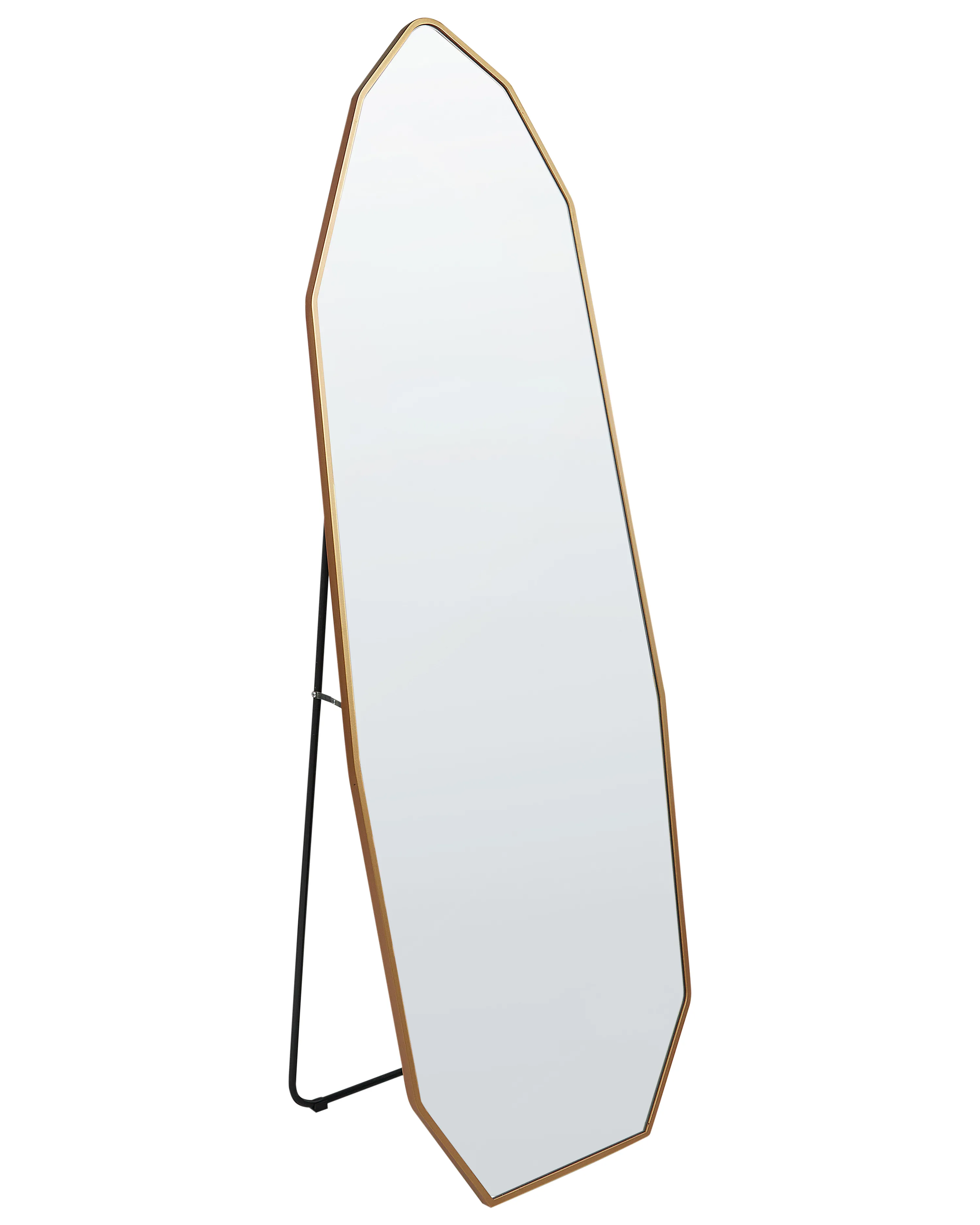 Staande spiegel TARTAS 165 cm Metaal Goud