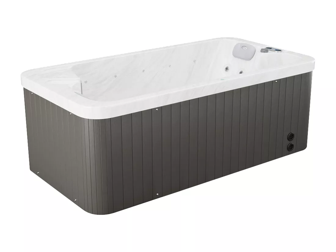 SPA 2 places blanc perlé - 18 jets - L210 x P110 x H74 cm - Système BALBOA - TAHITI III