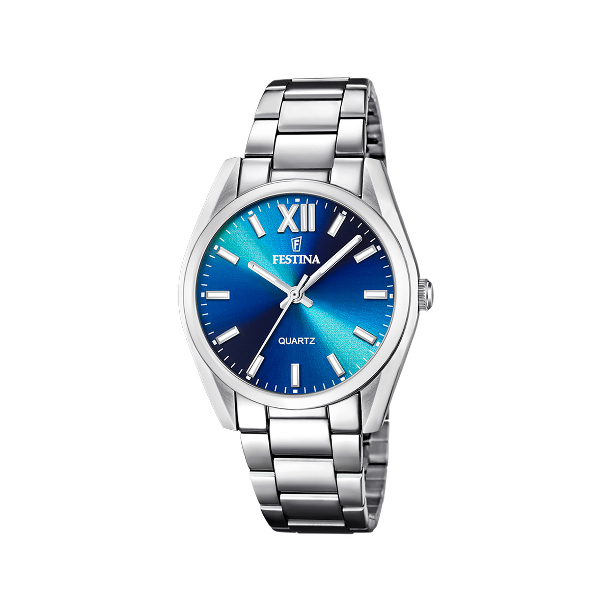Montre FESTINA boyfriend femme bracelet acier argent