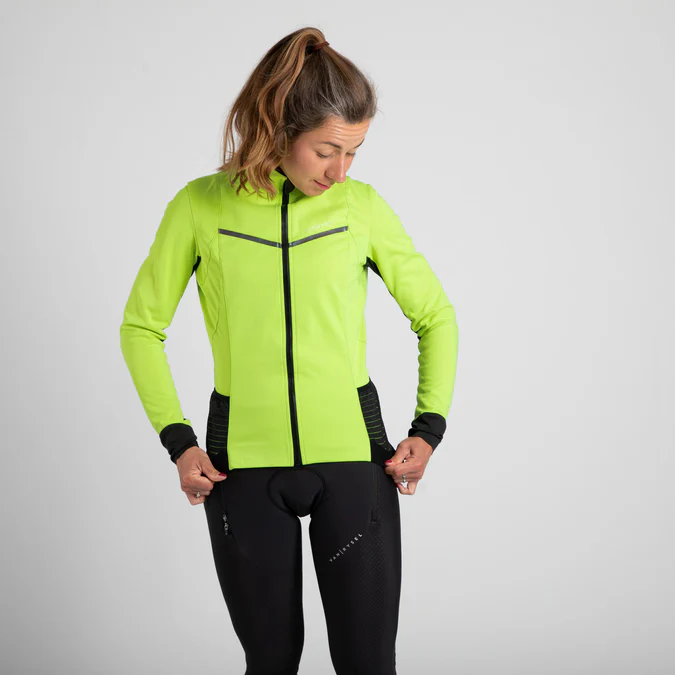 Decathlon Van Rysel - Jaqueta de ciclismo feminina Van Rysel, quente e leve