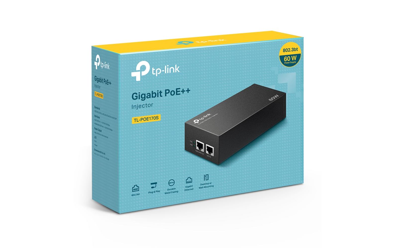 PoE++ Injector TL-PoE170SPoE++ Injektor