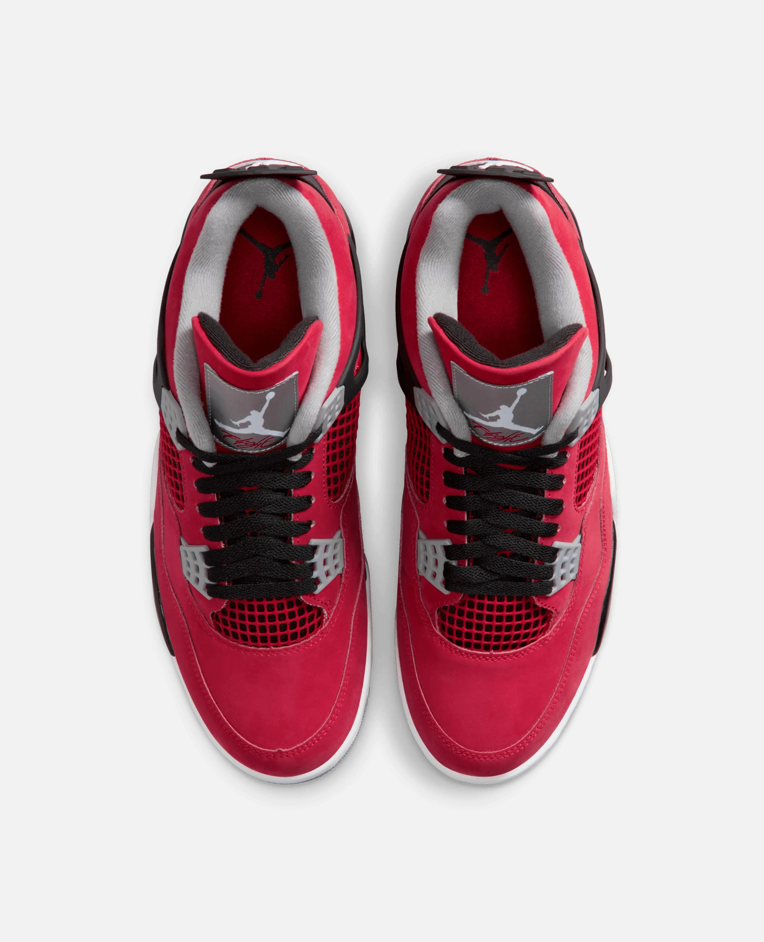 Air Jordan 4 Retro Nike (Fire Red/White-Black-Cement Grey)