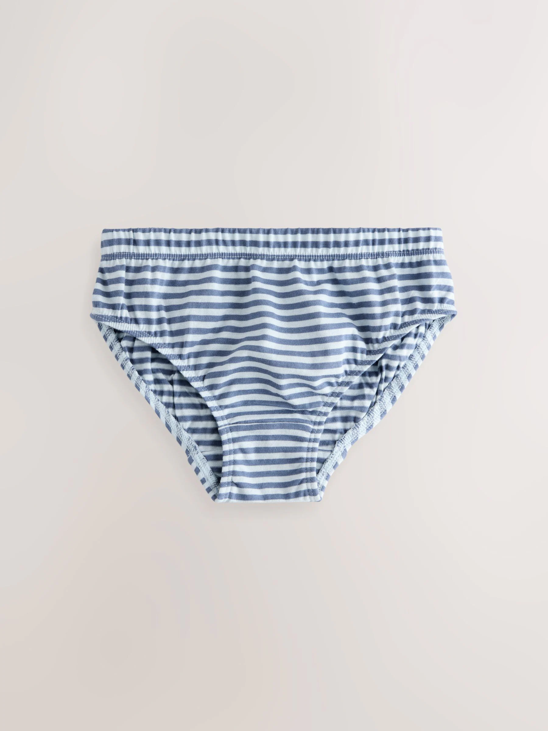 Blauw vervoersmiddel - Verpakking van 10 onderbroeken (1,5-10 jr)