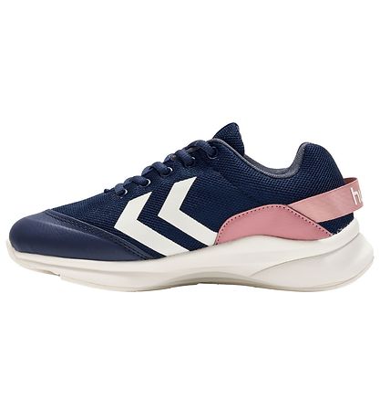 Hummel Sko - Reach 250 - Recycled Tex Lace Jr - Blåck Iris/Pink