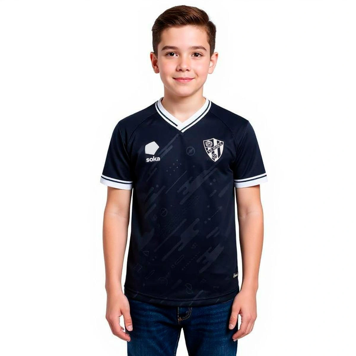 T-Shirt Soka Sociedad Deportiva Huesca Training 2025-2026 Criança
