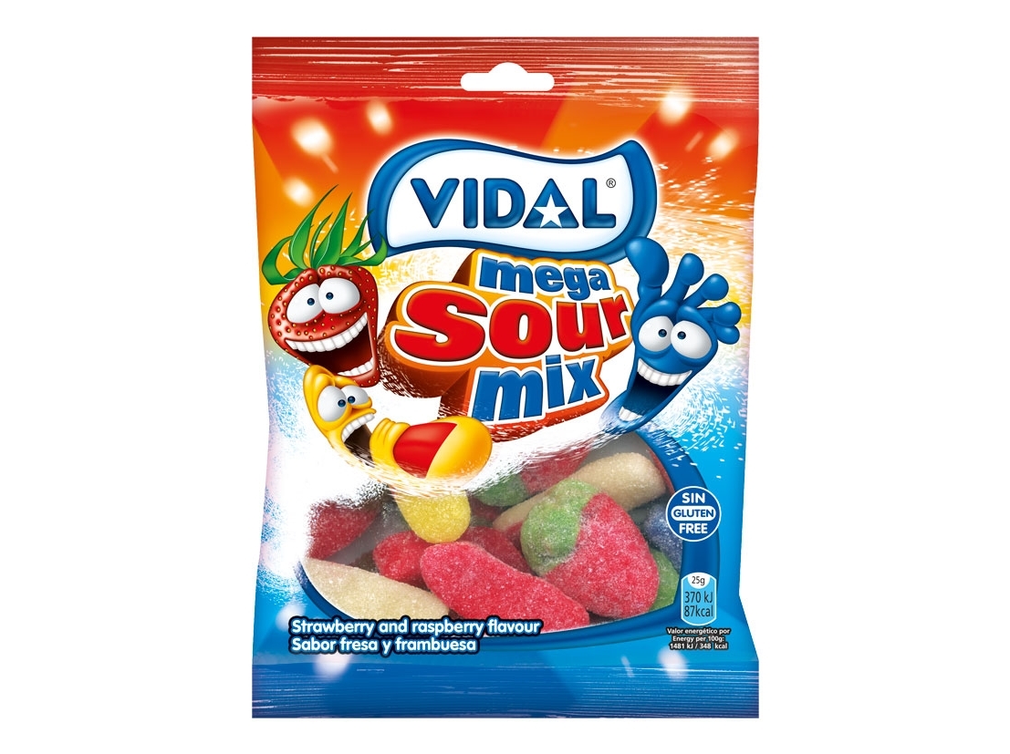 GOMAS VIDAL SORTIDO ÁCIDO 90G
