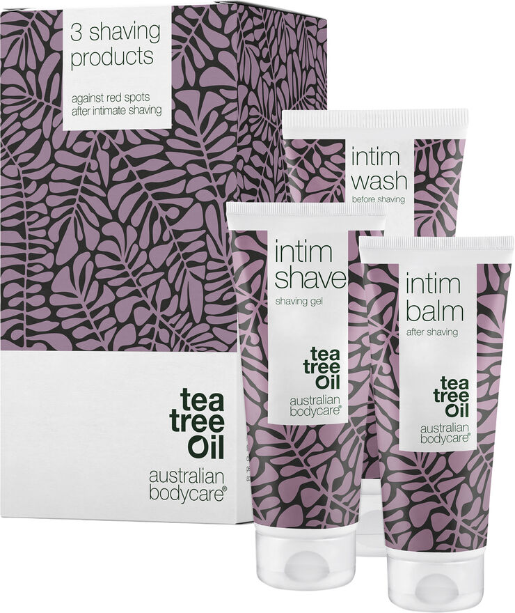 Australian Bodycare Intim barberings kit - 3 produkter mod røde knopper og indgr