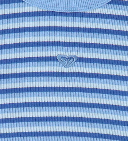 Roxy Bluse - Kurz - Rib - Hey Yeah Yeah - Umwerfend Blue Party