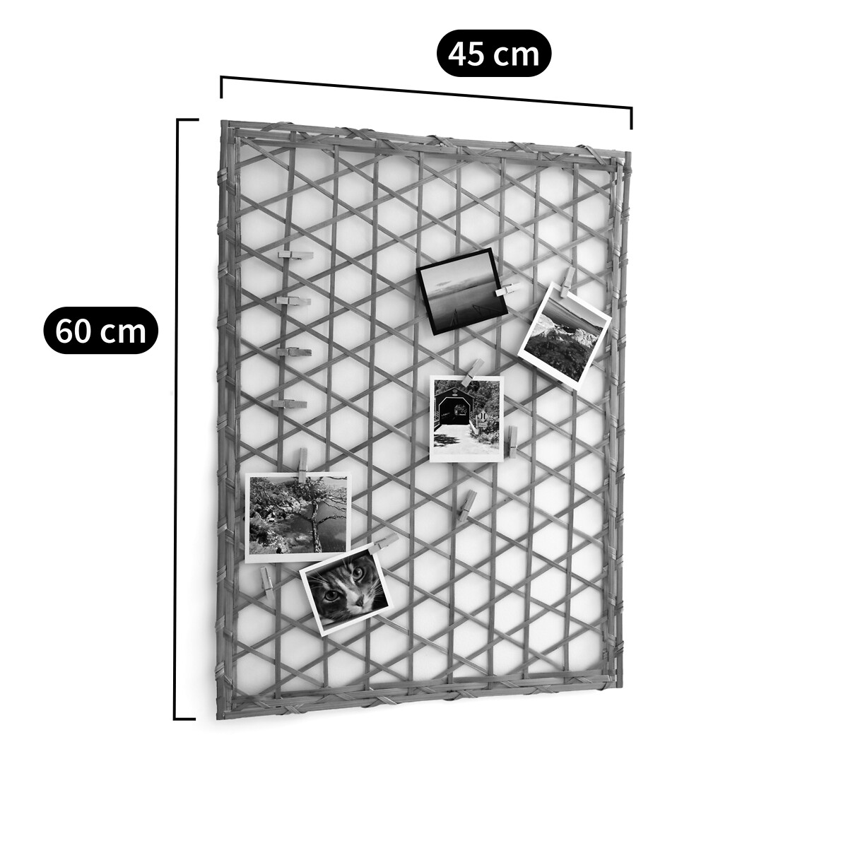 LA REDOUTE INTERIEURS<br>Borda em bambu 45x60 cm, Nidzo