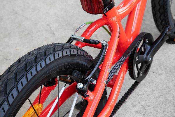 FLiZZi 16 RIEMEN Kindervelo  rot  16 ZOLL
