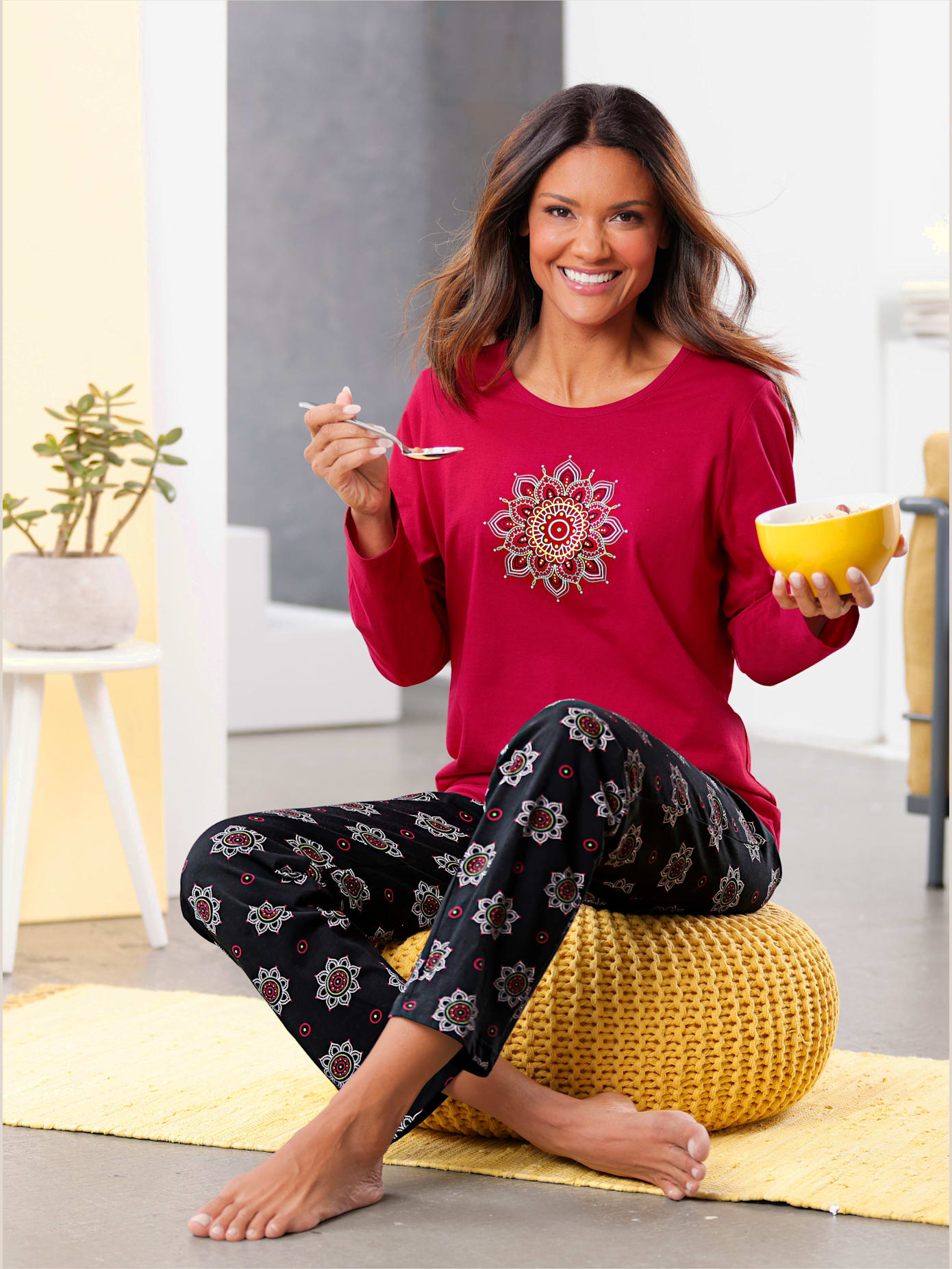Pyjama jersey fin